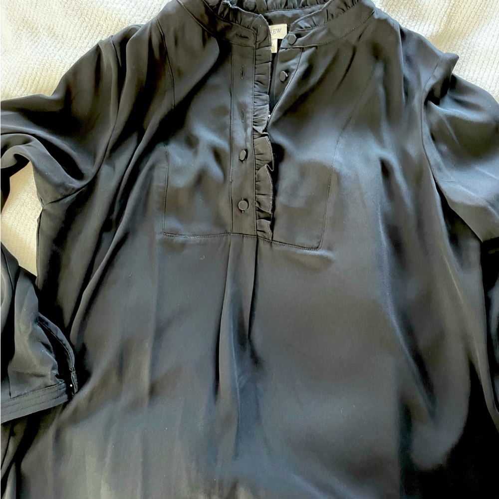 J. Crew 🖤 Black Blouse BUNDLE - XL & 14
